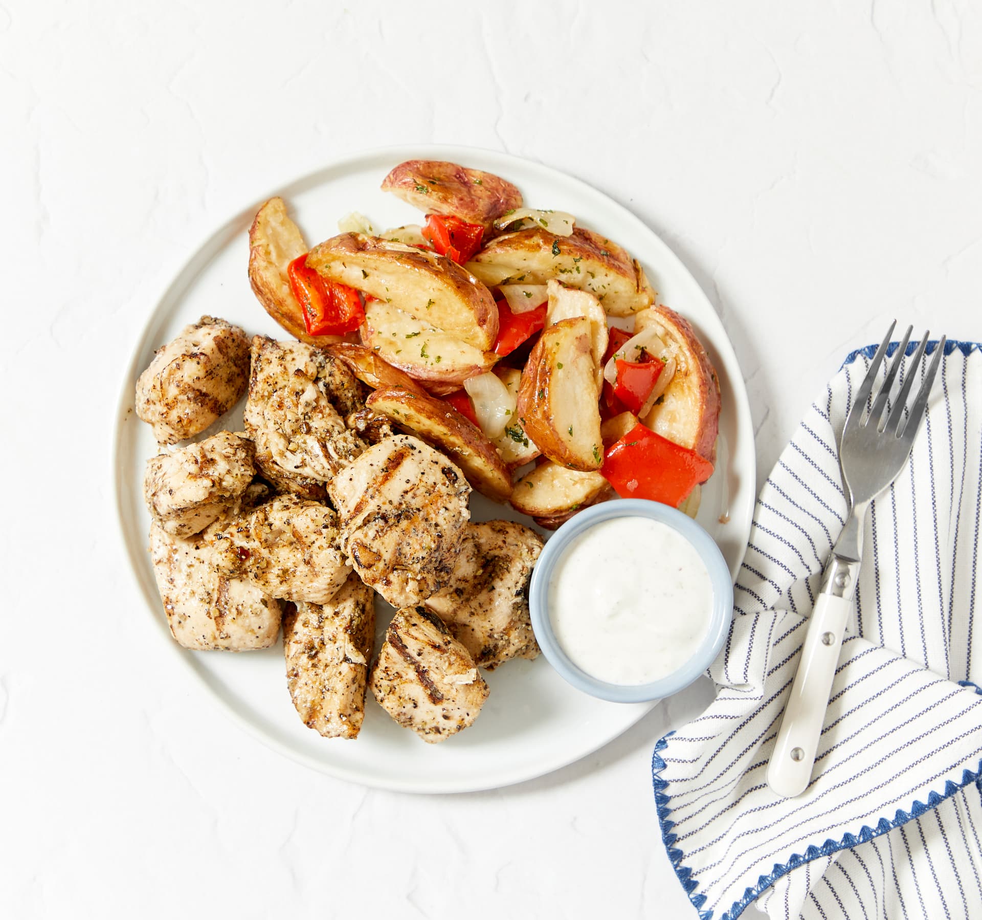 Greek Chicken Kabobs